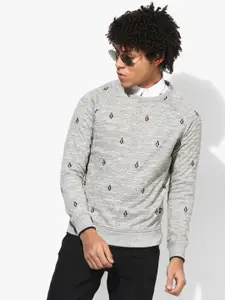 CAMLA Grey Textured Sweatshirt