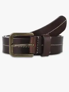 Allen Solly Dark Brown Leather Belt