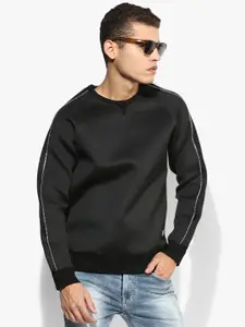 CAMLA Black Solid Sweatshirt