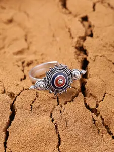 Voylla Women Silver-Toned Ring