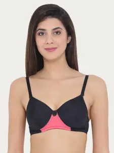 Clovia Padded Non-Wired Multiway T-Shirt Bra