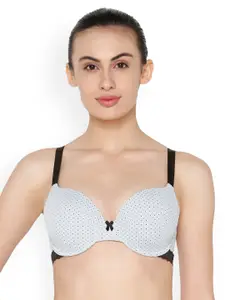 Triumph Beauty-Full 111 Style Wireless Padded Polka Dots Full Coverage Support Big-Cup Bra