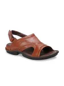Red Chief Men Brown Comfort Sandals