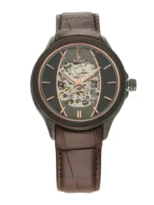 Titan Men Brown Analogue Watch 1793KL01