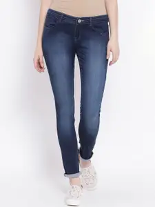 Crimsoune Club Women Blue Slim Fit Jeans