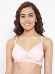 Clovia Lace Padded Non-Wired Multiway Bridal Bra