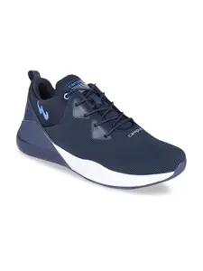Campus Men Navy Blue Mesh Milan Running Shoes