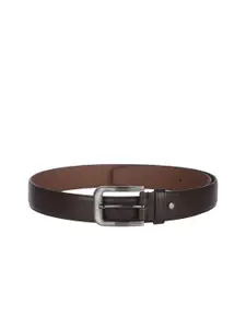 Kara Men Brown Textured Belt