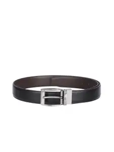 Kara Men Textured Reversible Leather Belt