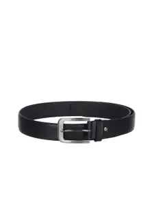 Kara Men Black Textured Belt