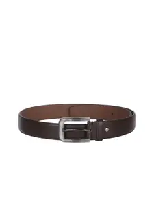 Kara Men Brown Textured Belt