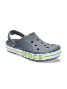 Crocs Bayaband  Boys Grey & Green Clogs