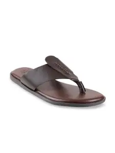 Mochi Men Brown Comfort Sandals
