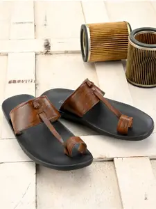 Eego Italy Men Solid Comfort Sandals