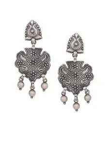 Silvermerc Designs Silver-Plated Handcrafted Classic Drop Earrings
