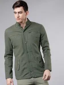 HIGHLANDER Men Solid Tailored Jacket