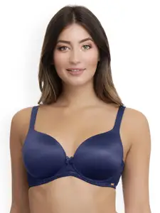 Ultimo Solid Padded Wired Delicate Romance T-Shirt Bra - F0003