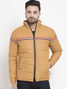 VOXATI Men Yellow Solid Puffer Jacket