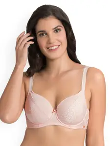 Ultimo Padded Wired Vintage Beauty Lace Bra - F0012
