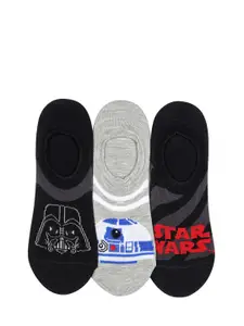 Supersox Men Pack of 3 Disney Star Wars Patterned Shoe Liners