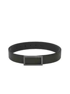Calvadoss Men Green Solid Belt
