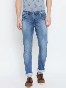 Duke Men Blue Slim Fit Mid-Rise Clean Look Jeans