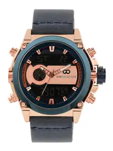 GIO COLLECTION Men Blue Analogue and Digital Watch G3010-03