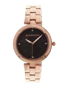 GIORDANO Women Black Analogue Watch GD-2019-22