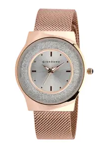 GIORDANO Women Off-White Analogue Watch R4008-33