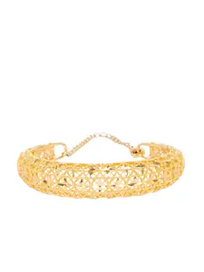 Mali Fionna Gold-Toned Alloy Gold-Plated Bangle-Style Bracelet