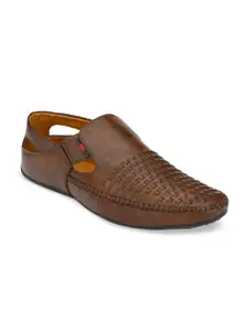 Fentacia Men Brown Sandals