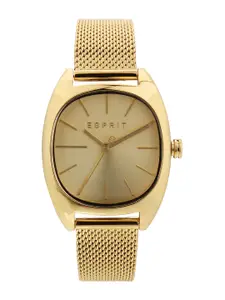 ESPRIT Women Gold-Toned Analogue Watch ES1L038M0095