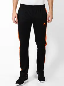 OFF LIMITS Men Black Solid Straight-Fit Trackpant