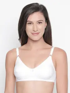 Bodycare Pack of 2 Solid Non-Wired Non Padded Everyday Bras E6595WW