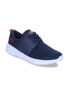 Force 10 Men Navy Blue Synthetic Running Shoes