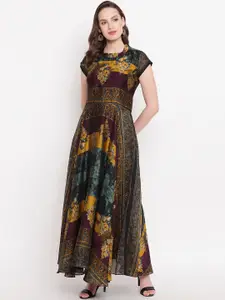 Kvsfab Women Multicoloured Maxi Dress