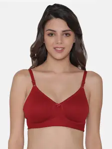 Clovia Cotton Non-Padded Non-Wired Spacer Cup T-Shirt Bra