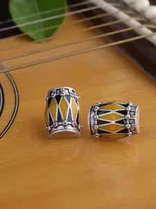 Voylla Silver-Toned Studs