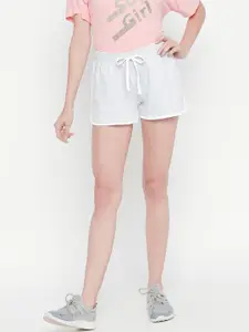 Ajile by Pantaloons Women Grey Solid Regular Fit Regular Shorts