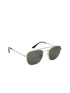 INVU Men Green Aviator Sunglasses B1901E