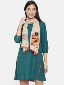 Chumbak Women Multicoloured Printed Scarf