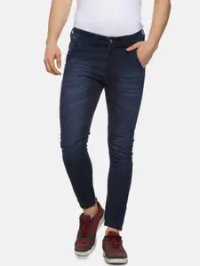 Campus Sutra Men Blue Slim Fit Mid-Rise Clean Look Stretchable Jeans