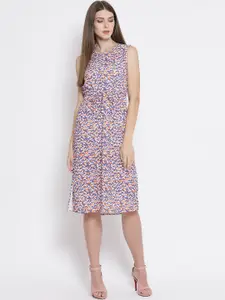Oxolloxo Women Multicoloured A-Line Dress