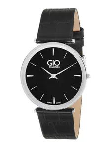 GIO COLLECTION Men Black Analogue Watch G0022-01