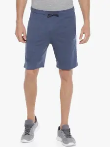 Force NXT Men Blue Solid Regular Fit Regular Shorts
