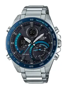 Casio Edifice Men Black Bluetooth Analogue and Digital watch EX500 ECB-900DB-1BDR