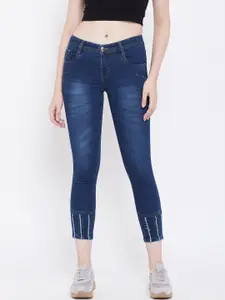 Nifty Women Blue Slim Fit Mid-Rise Clean Look Jeans