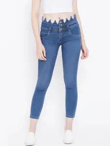 Nifty Women Blue Slim Fit High-Rise Clean Look Jeans