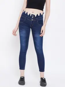 Nifty Women Blue Slim Fit High-Rise Clean Look Jeans