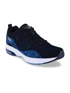 Campus Men Navy Blue Mesh Running Shoes
